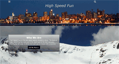 Desktop Screenshot of highspeedfun.com